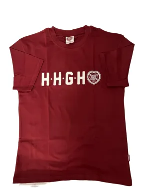 2024/25 Maroon Ladies T-Shirt - HHGH
