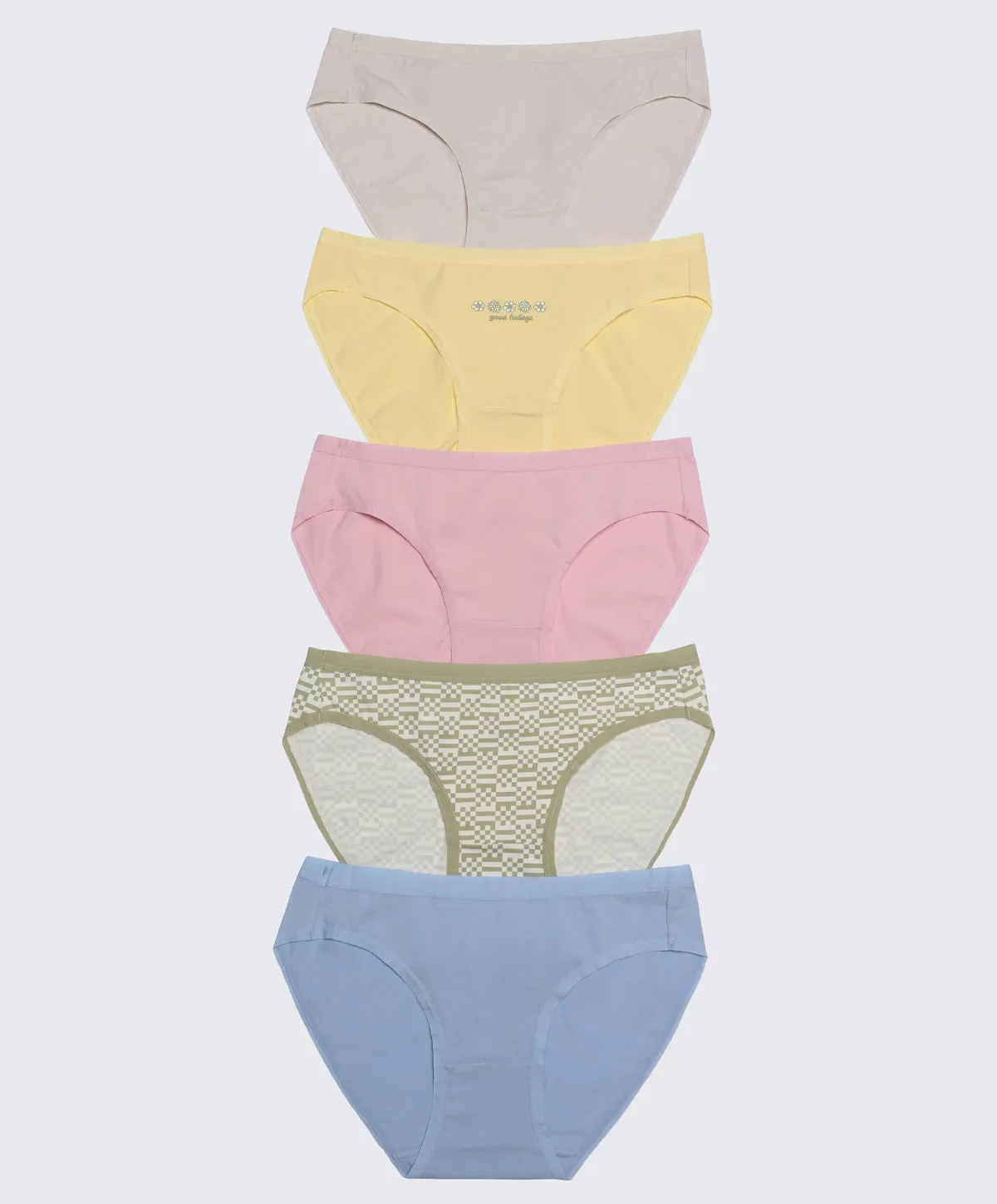 5PC Pack Nostalgia Comfort Cotton Mini