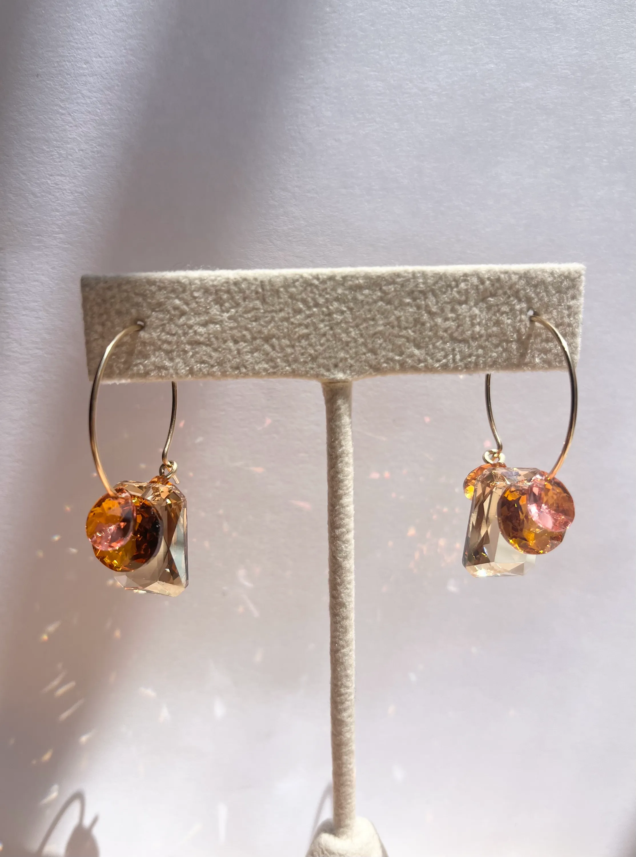 Abacus Row Sweet Pea Earrings no. 19 (Limited Edition) - Neutral Warm Tones