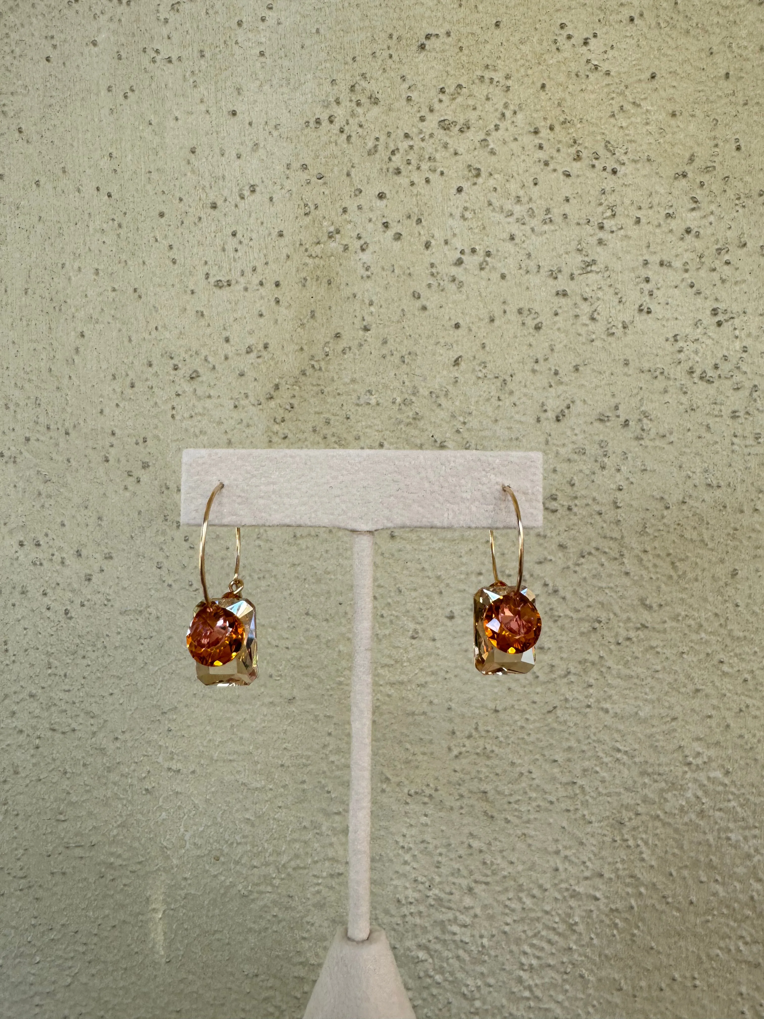 Abacus Row Sweet Pea Earrings no. 19 (Limited Edition) - Neutral Warm Tones