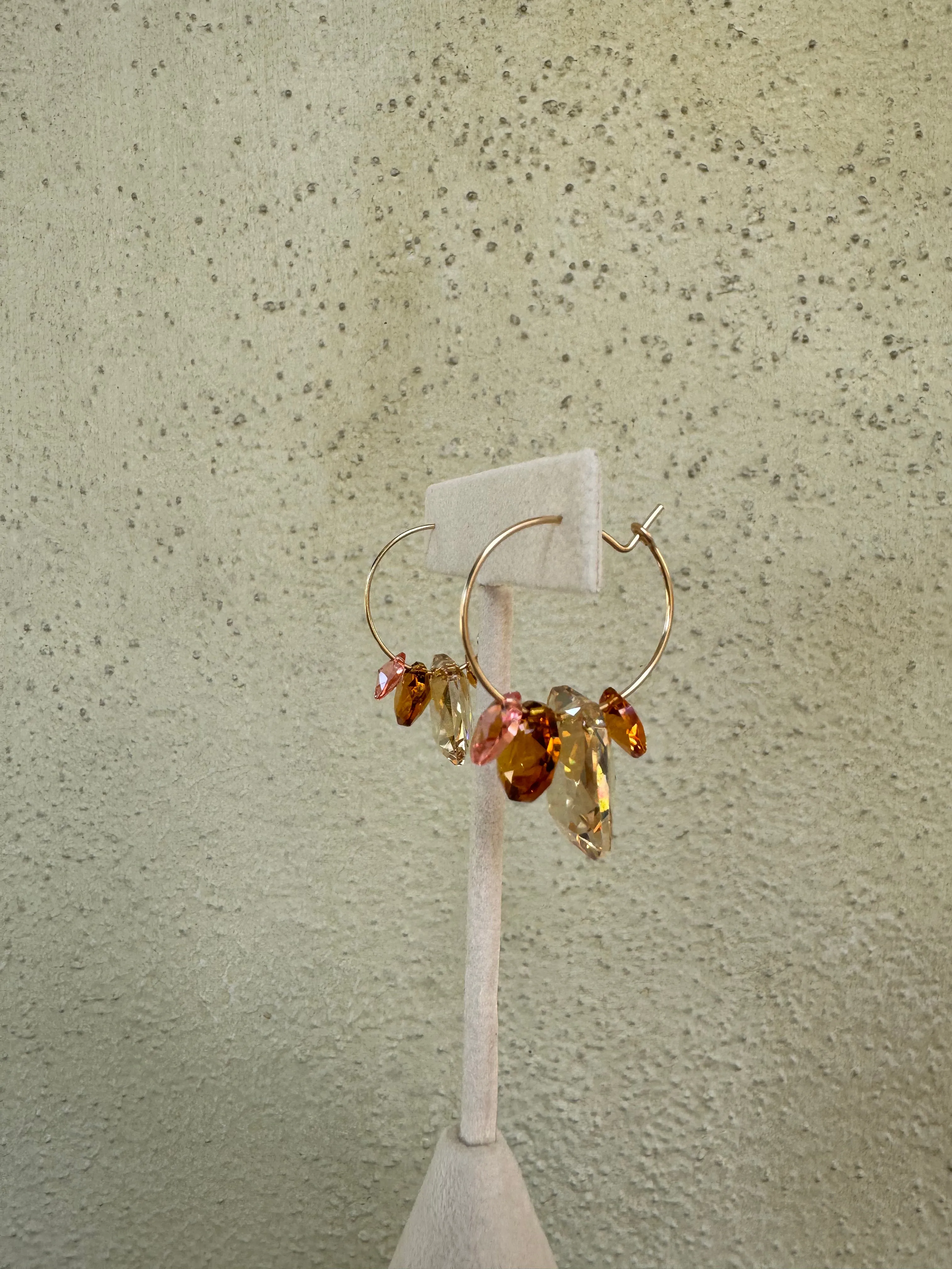 Abacus Row Sweet Pea Earrings no. 19 (Limited Edition) - Neutral Warm Tones