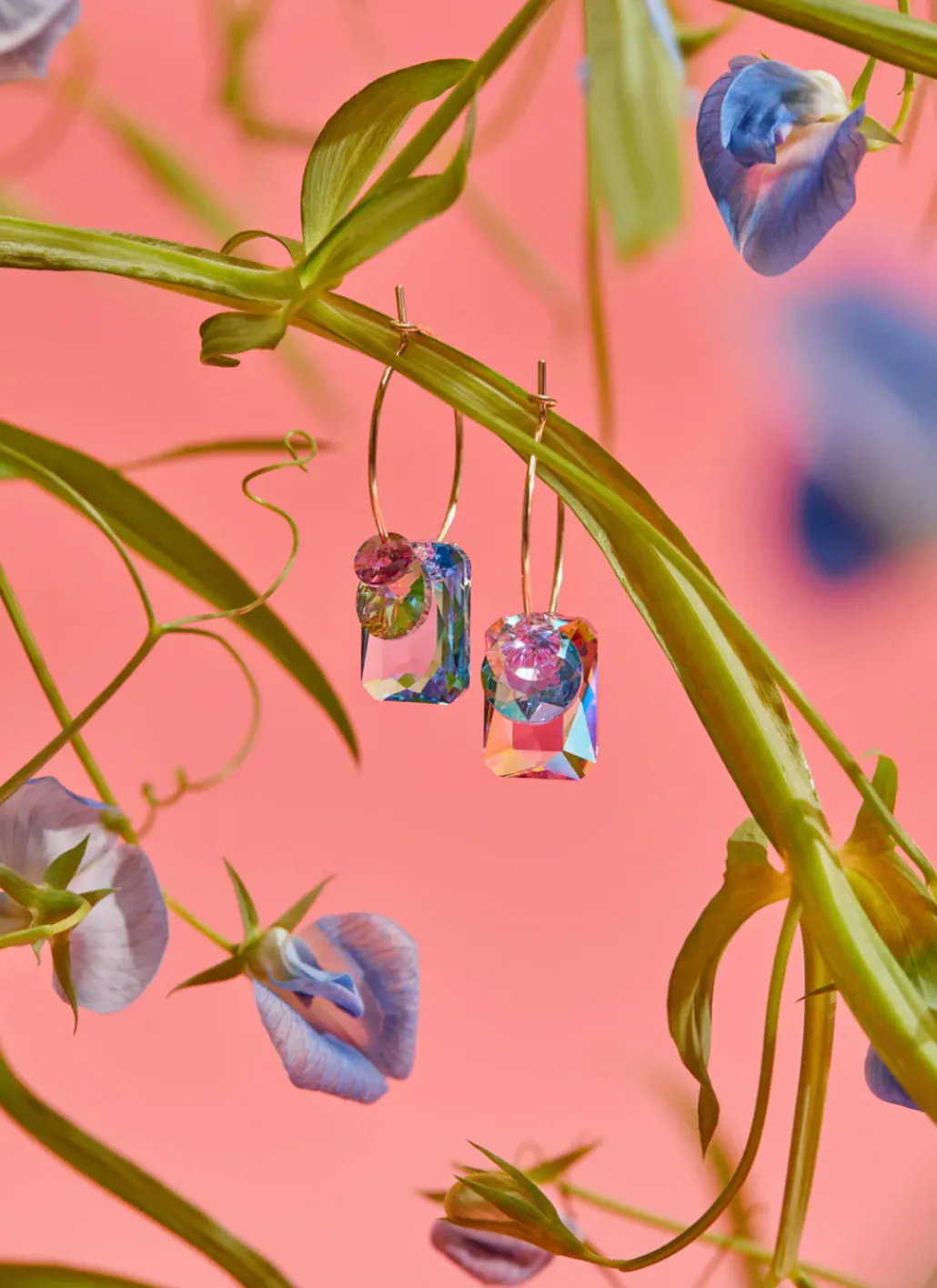 Abacus Row Sweet Pea Earrings no. 19 (Limited Edition) - Neutral Warm Tones
