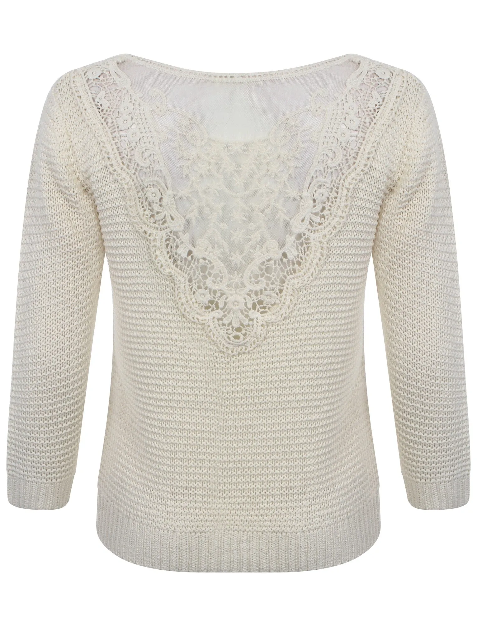 Amara Reya Chicory Cream Jumper
