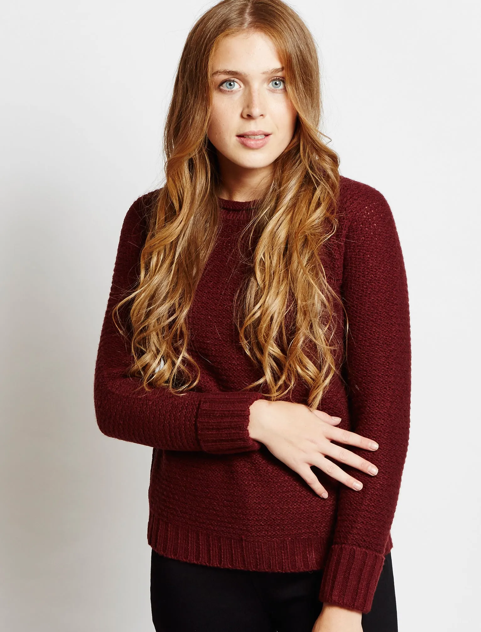 Amara Reya Rupert red jumper