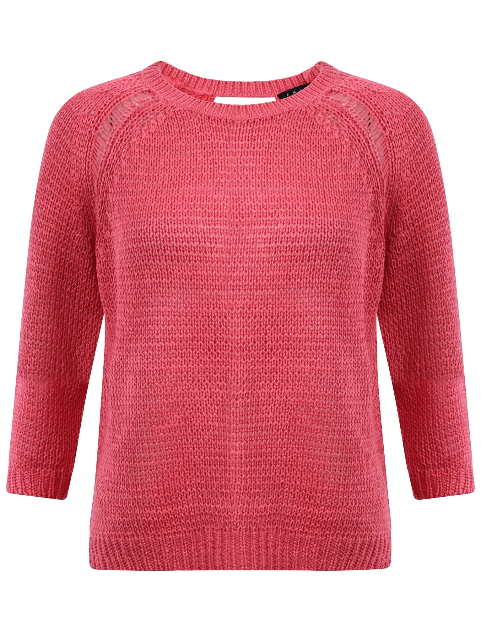 Amara Reya Verbena knit jumper in Rose
