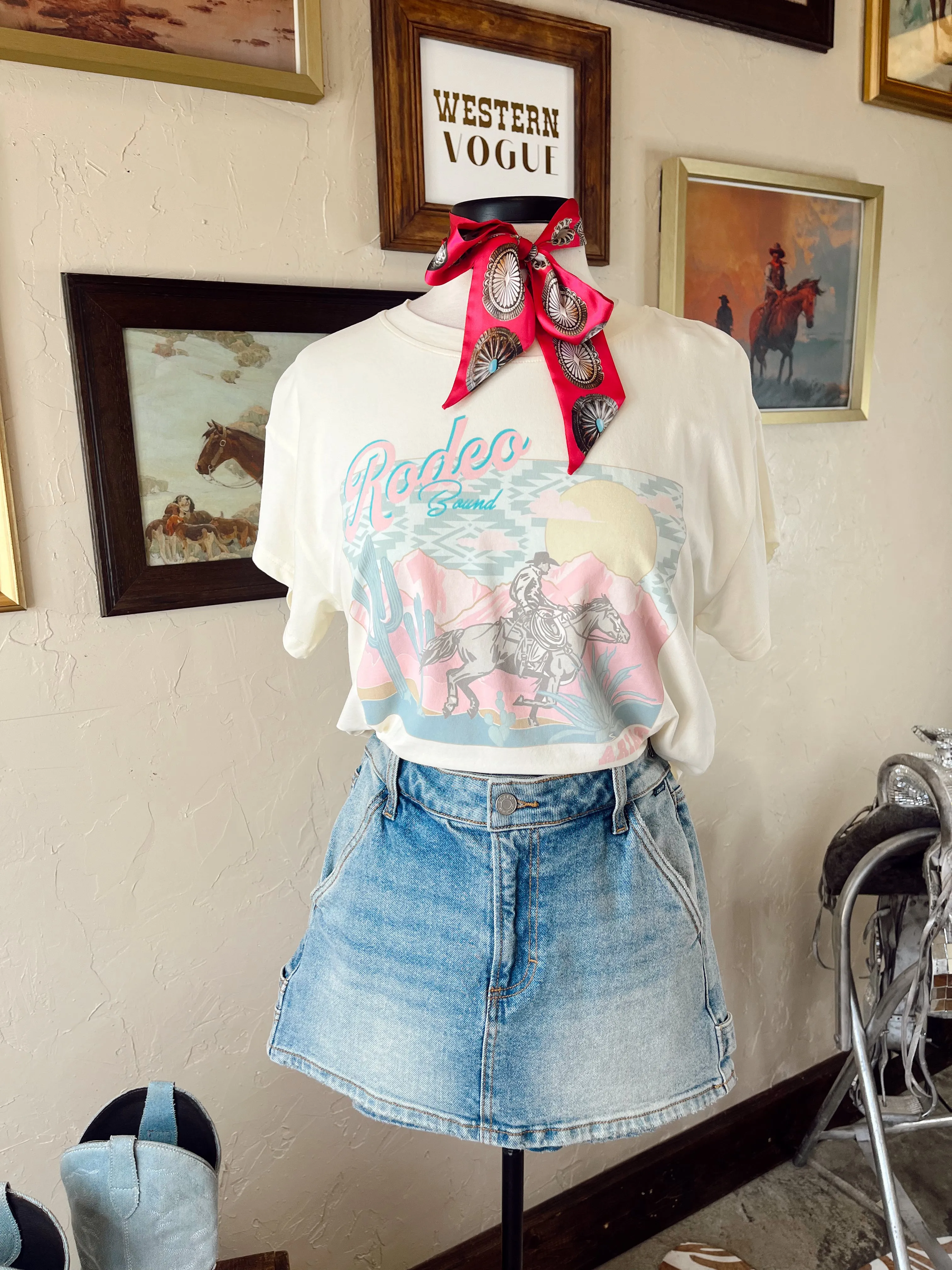 Ariat Rodeo Bound T-Shirt-XS