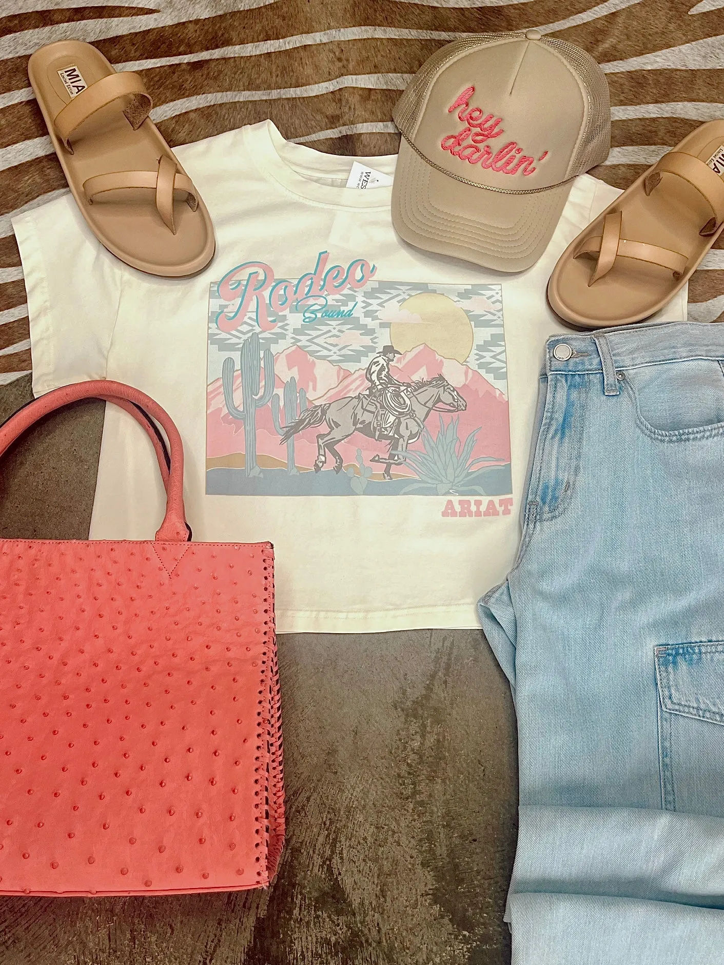Ariat Rodeo Bound T-Shirt-XS