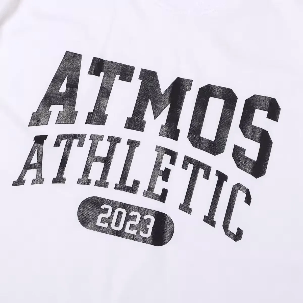 ATMOS VINTAGE COLLEGE LOGO T SHIRTS