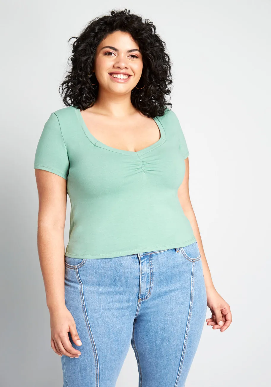 Basic Boost Cap Sleeve Top