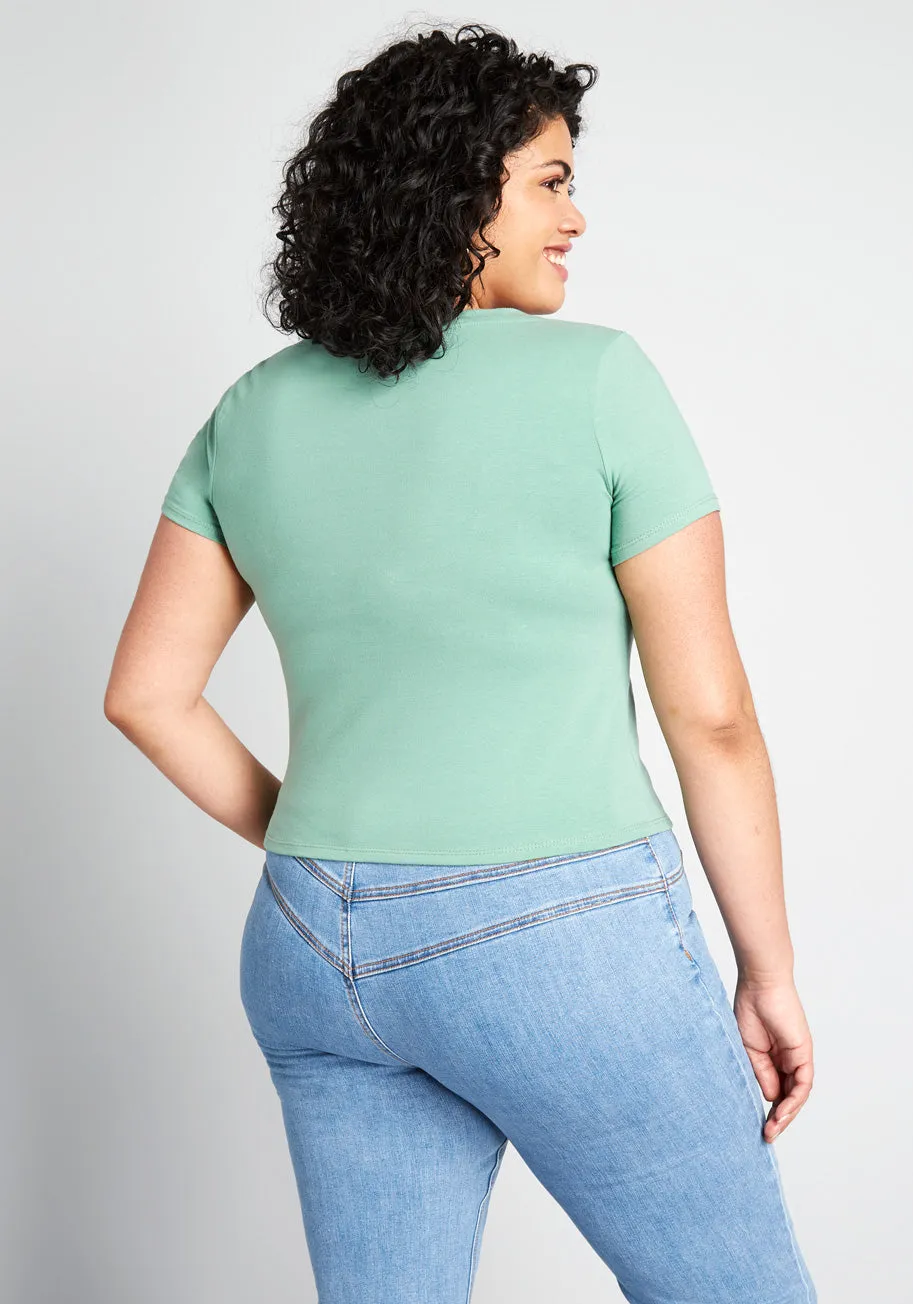 Basic Boost Cap Sleeve Top