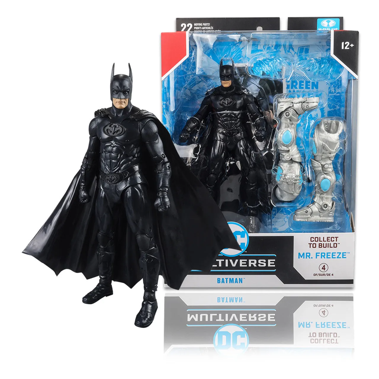 Batman & Robin Full Wave (Set of 4) w/Mr. Freeze Build a Figure 7" Inch Scale Action Figures - McFarlane Toys *IMPORT STOCK*