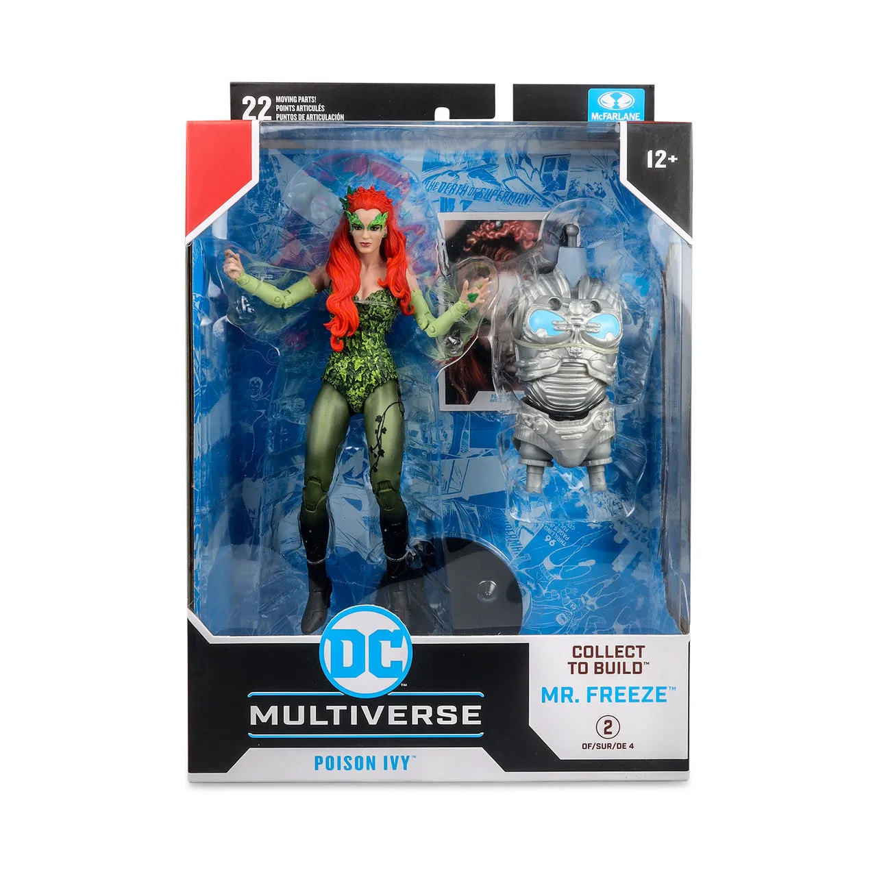 Batman & Robin Full Wave (Set of 4) w/Mr. Freeze Build a Figure 7" Inch Scale Action Figures - McFarlane Toys *IMPORT STOCK*