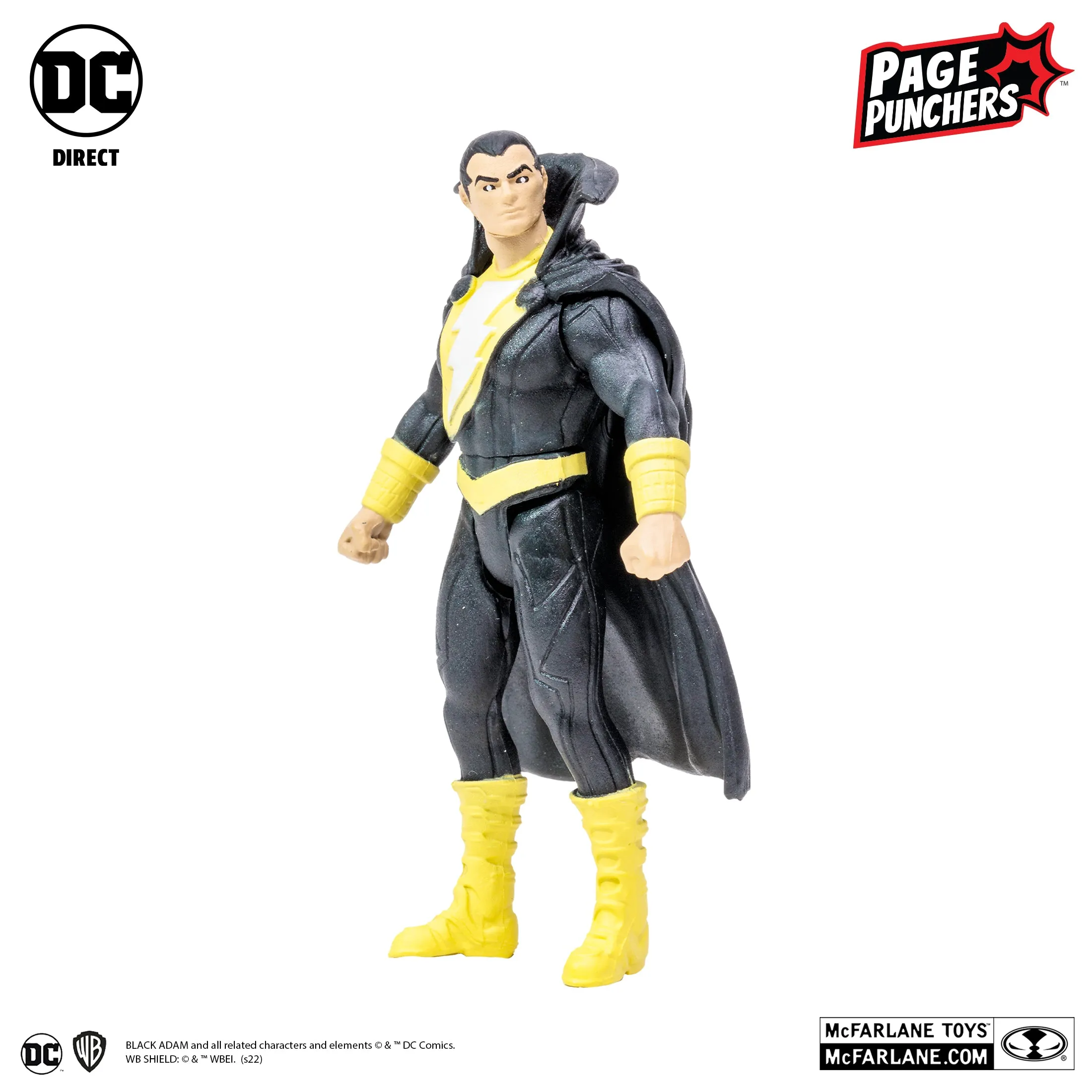 Black Adam Page Punchers 3" Inch Action Figure with Black Adam: Endless Winter #1 Comic Book - (DC Direct) McFarlane Toys