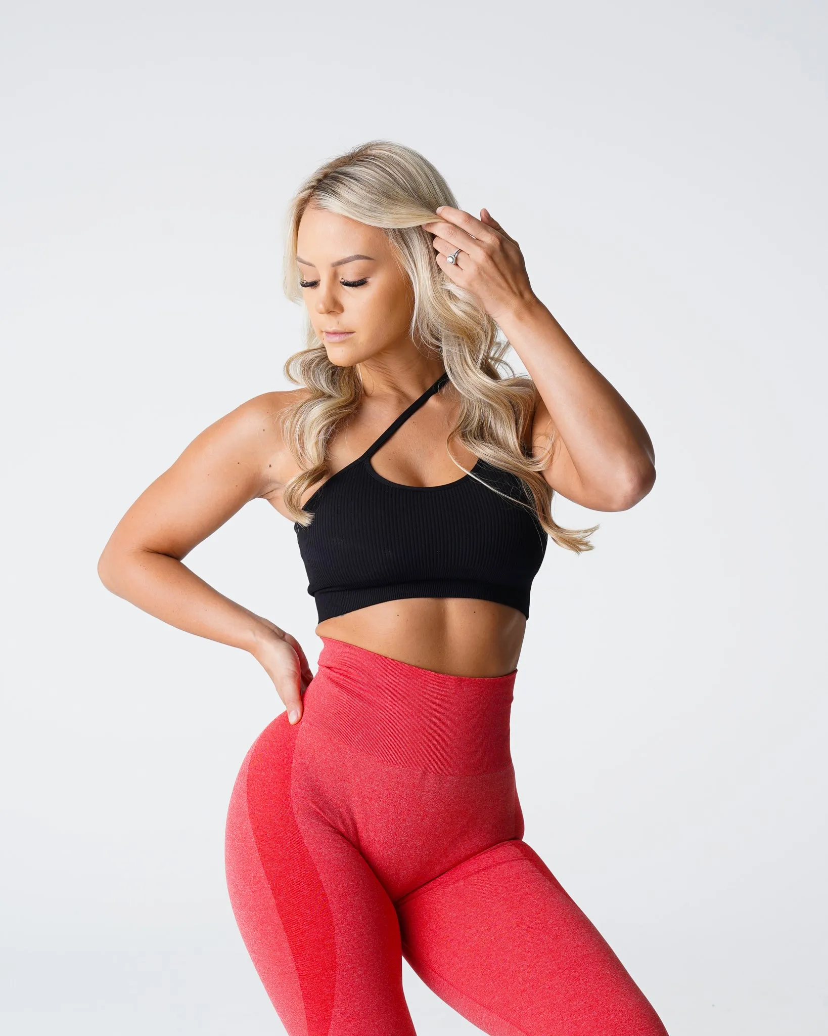 Black Streamline Seamless Bra