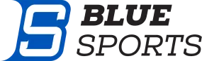 Blue Sports Titanium Waxed White Hockey Laces