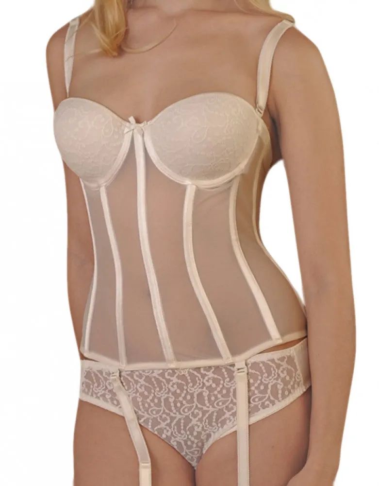 Carnival Full Coverage Sheer Torsolette Lace Cups 429