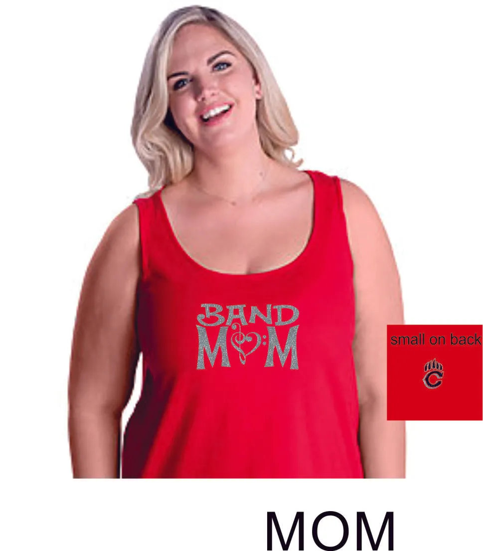 Chap Band Curvy Ladies Basic Tank- 4 designs- Matte or Glitter