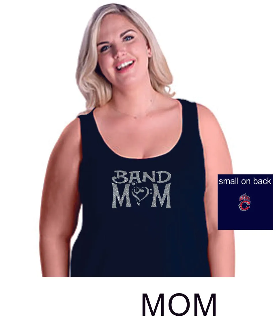 Chap Band Curvy Ladies Basic Tank- 4 designs- Matte or Glitter