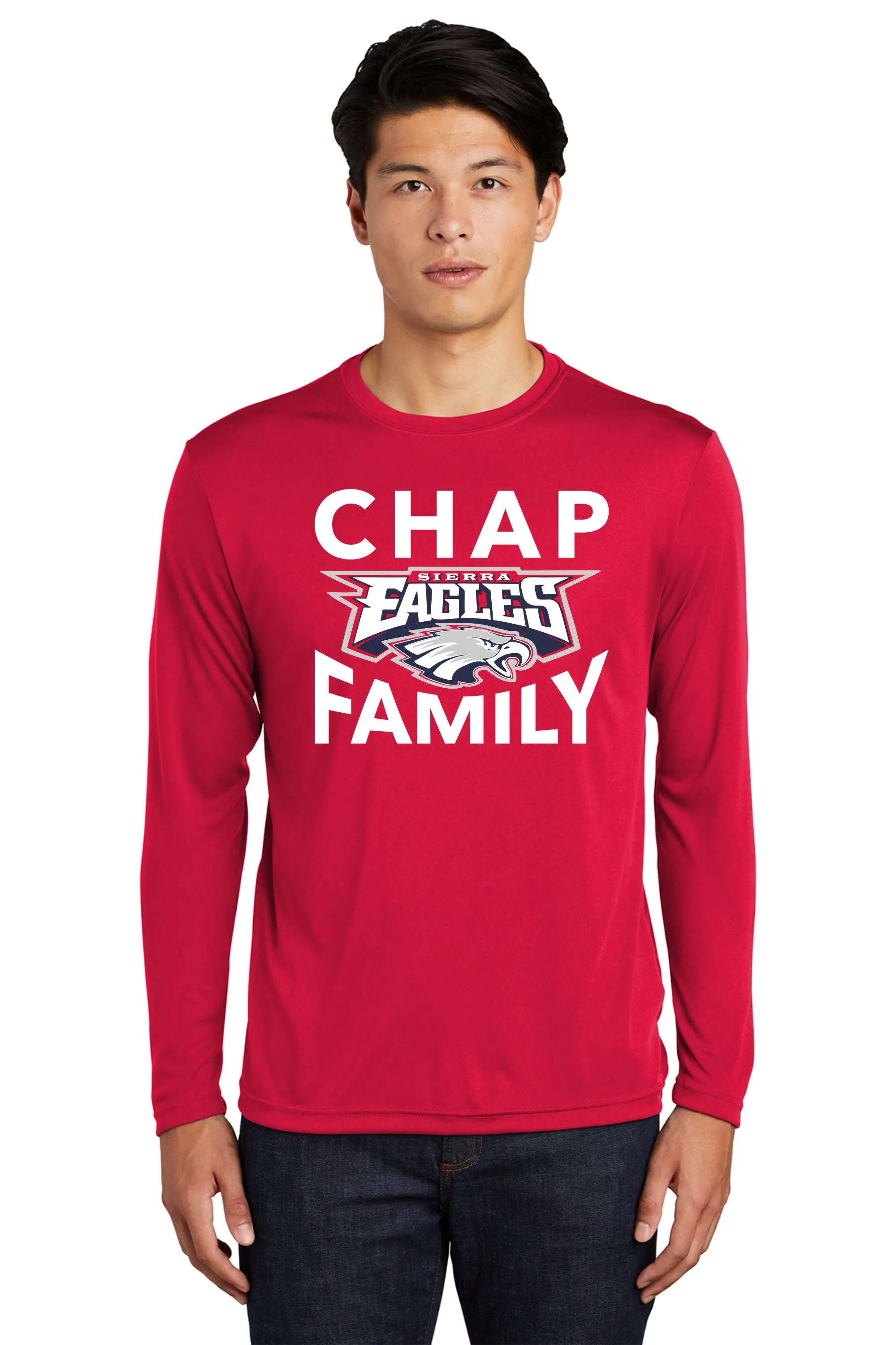 Chap Family Sierra Staff Long Sleeve Wicking Tee