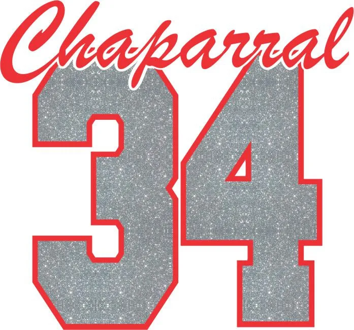 Chap Ladies Customized Glitter Short Sleeve Tee