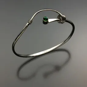Chrome Diopside Bracelet BRA540CD Sterling Silver by John Tzelepis Jewelry