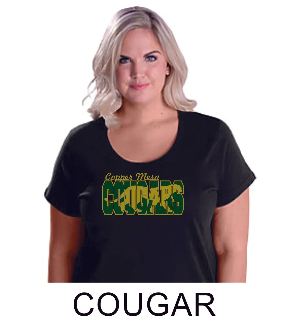 CME Curvy Ladies Tee- 5 designs- Matte or Glitter