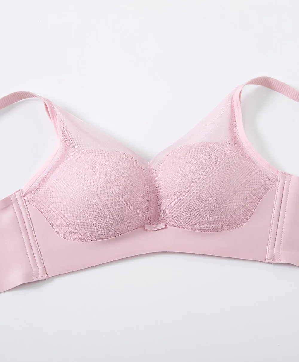 Comfy Shaper Wireless 3/4 Demi Push Up Bra