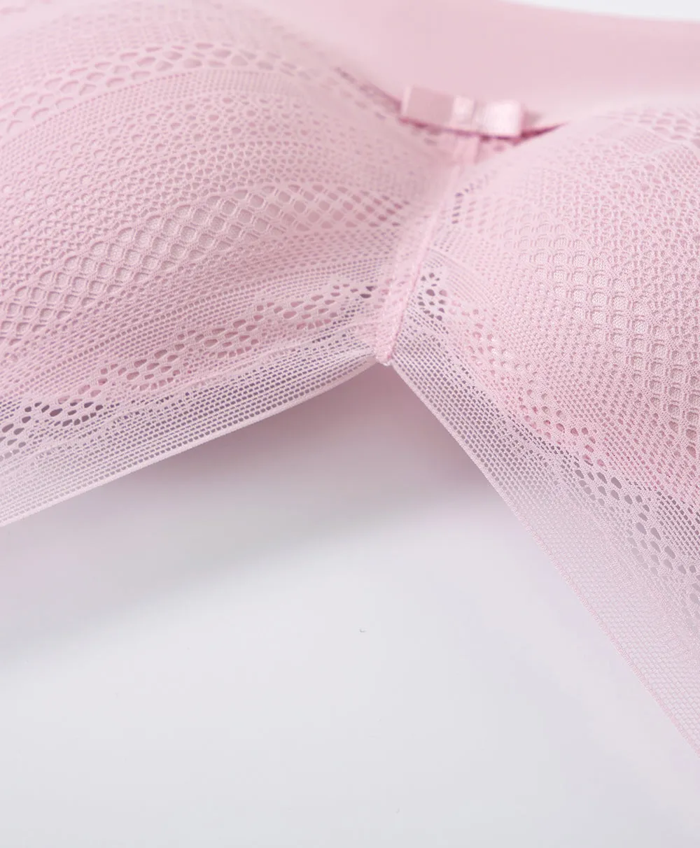 Comfy Shaper Wireless 3/4 Demi Push Up Bra