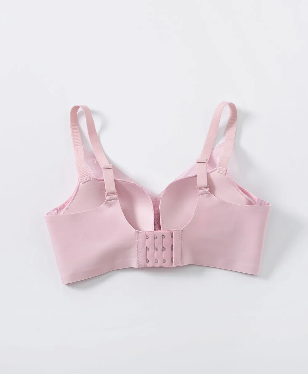 Comfy Shaper Wireless 3/4 Demi Push Up Bra