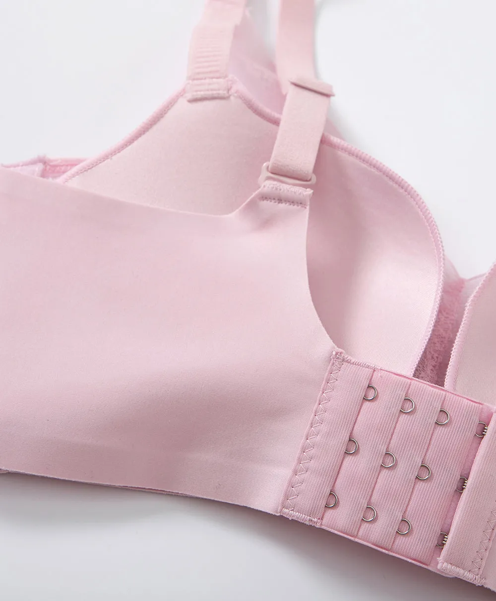 Comfy Shaper Wireless 3/4 Demi Push Up Bra