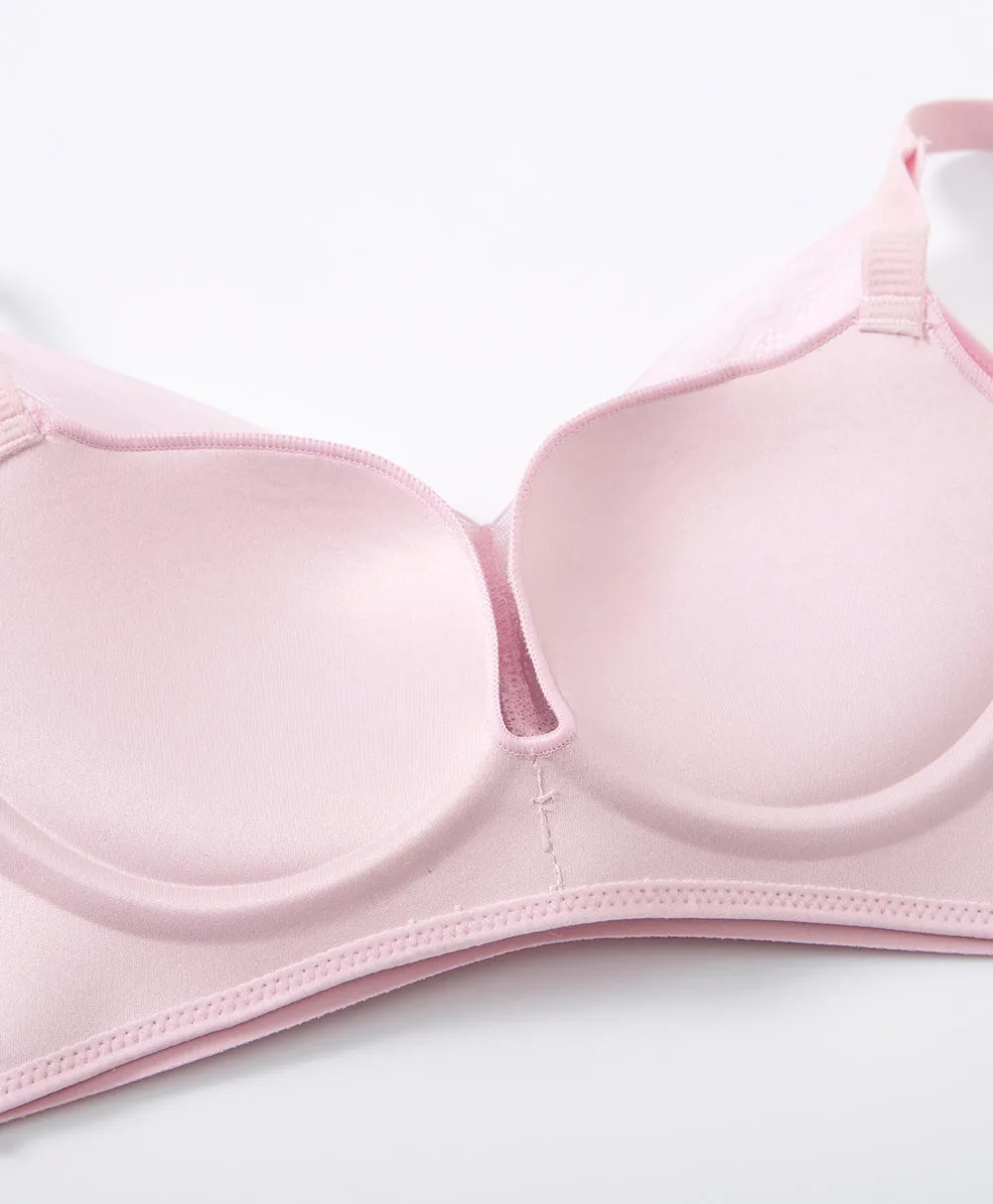 Comfy Shaper Wireless 3/4 Demi Push Up Bra