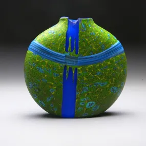 Convergence Series in Tributary Handblown Glass Vase by Thomas Spake Studios
