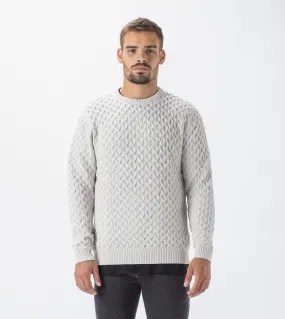 Diamond Crew Knit Frost