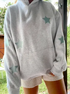 Embroider Star Hoodie