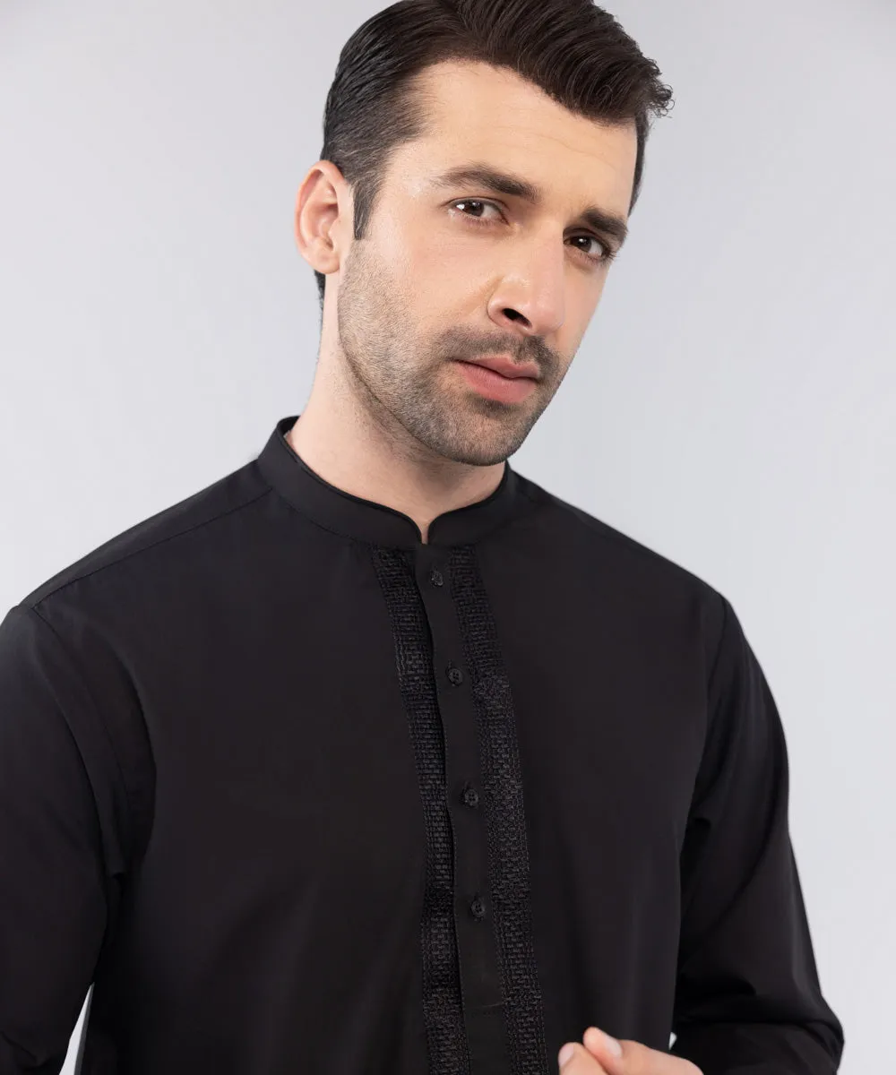 Embroidered Wash & Wear Kurta
