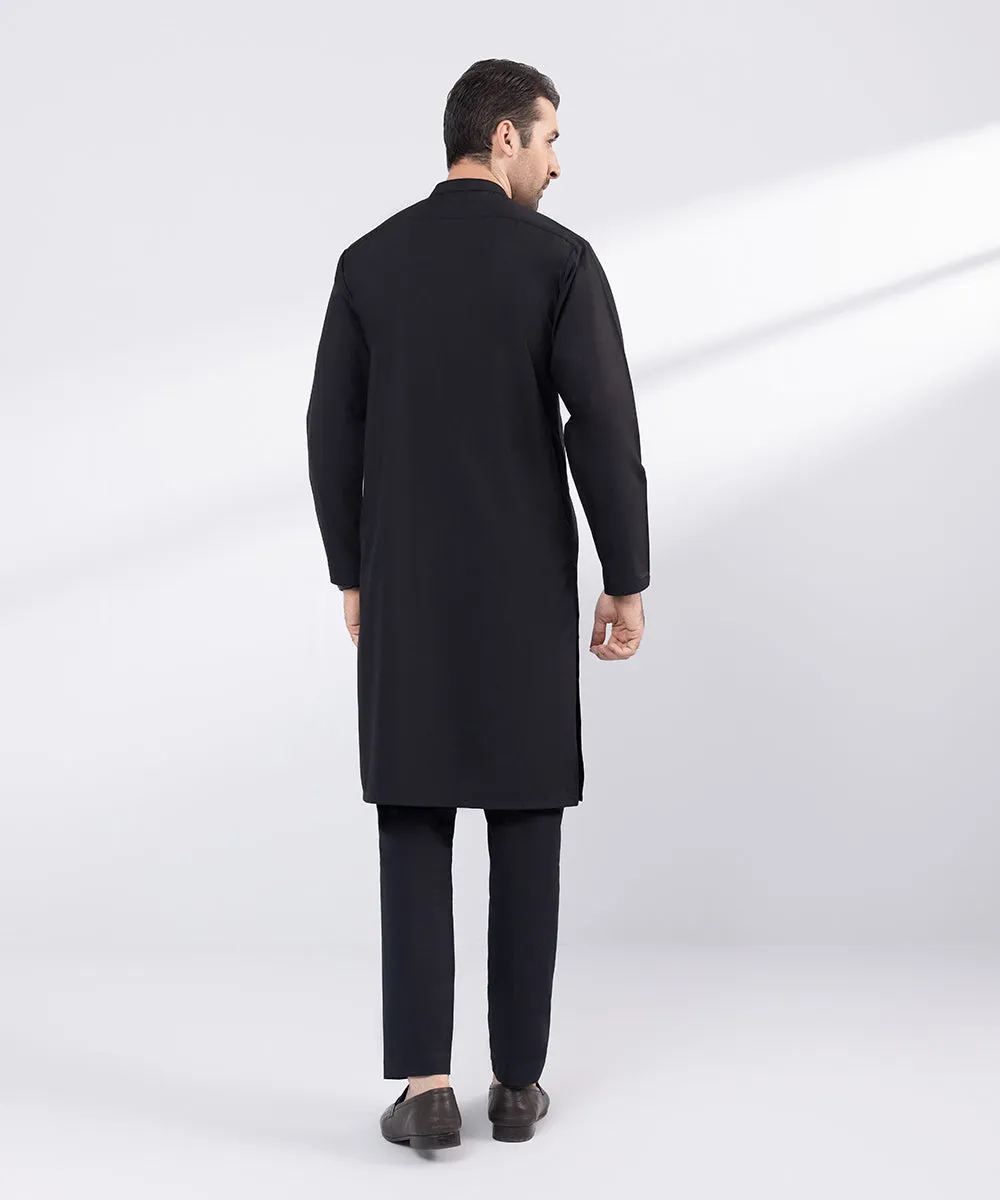 Embroidered Wash & Wear Kurta