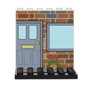 Front Door Back Panel - Custom Design Display Panel and Stand