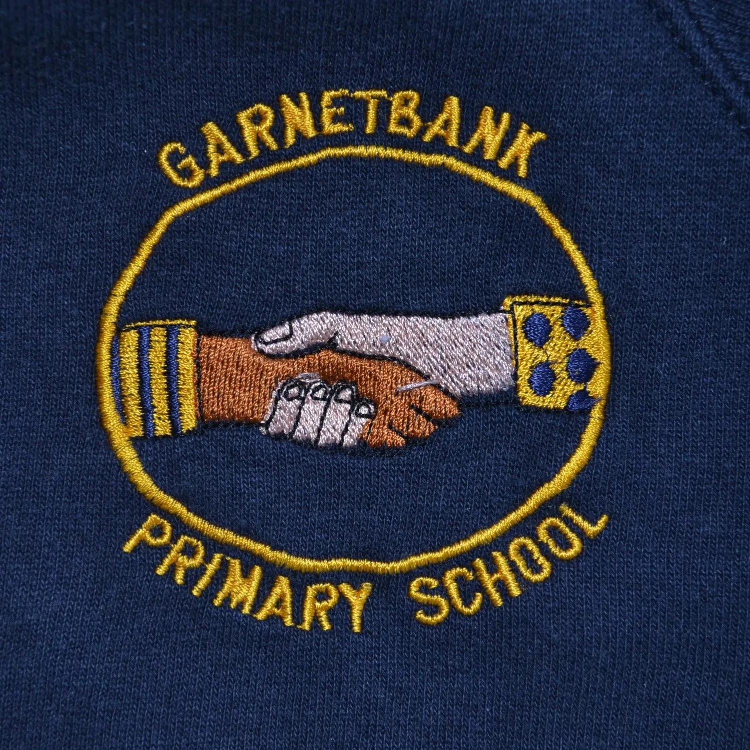 *Garnetbank Primary Navy crewneck sweatshirt