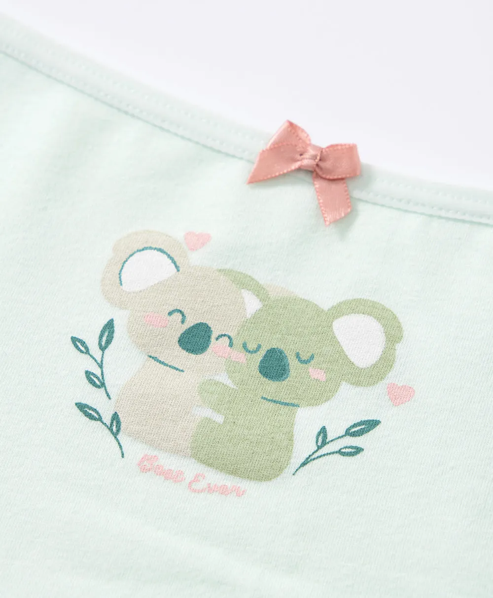 Junior Best Koala Girl Mini 3-pack Panties