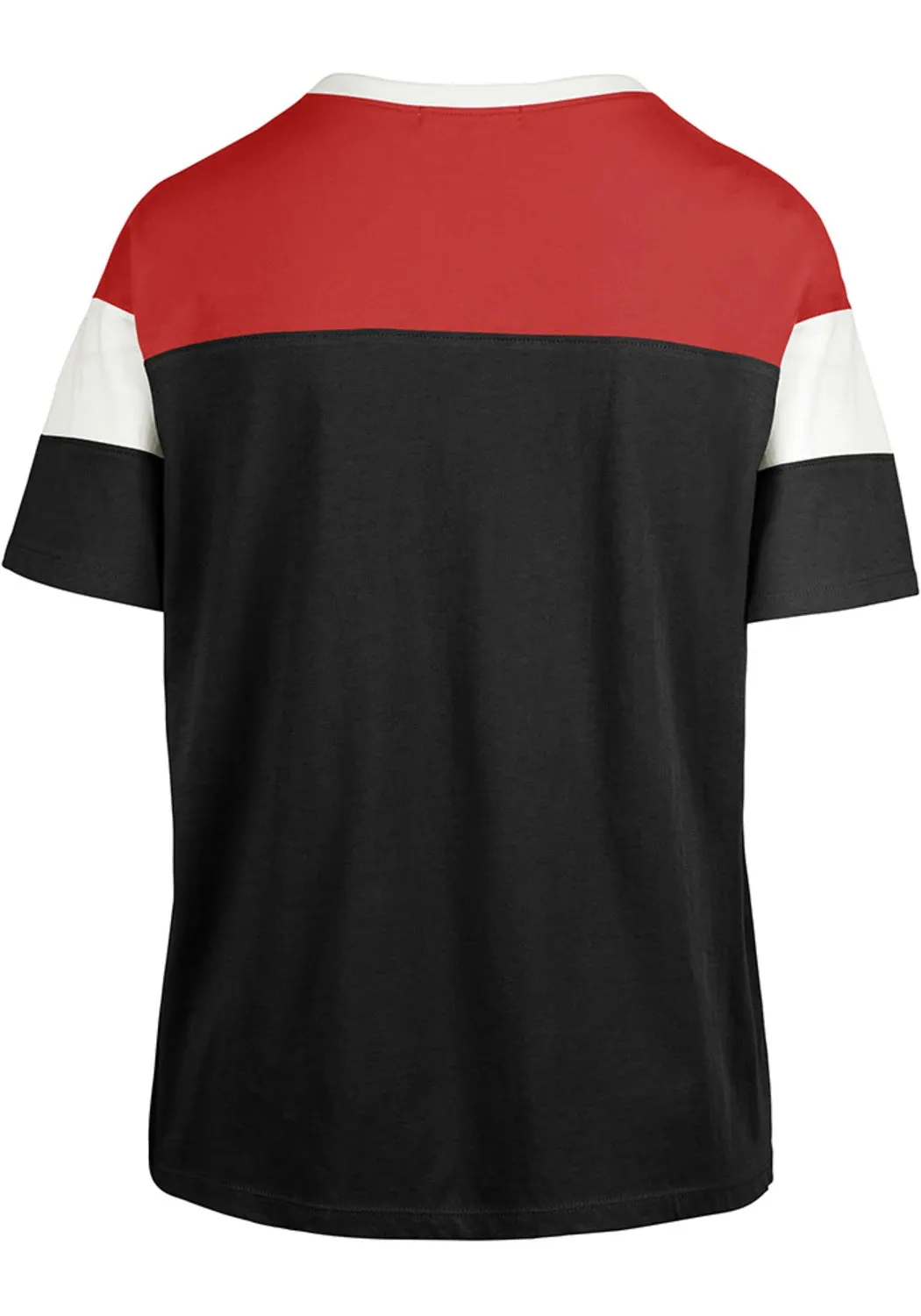 Kansas City Chiefs Womens Black Time Off SS T-Shirt - '47 Brand