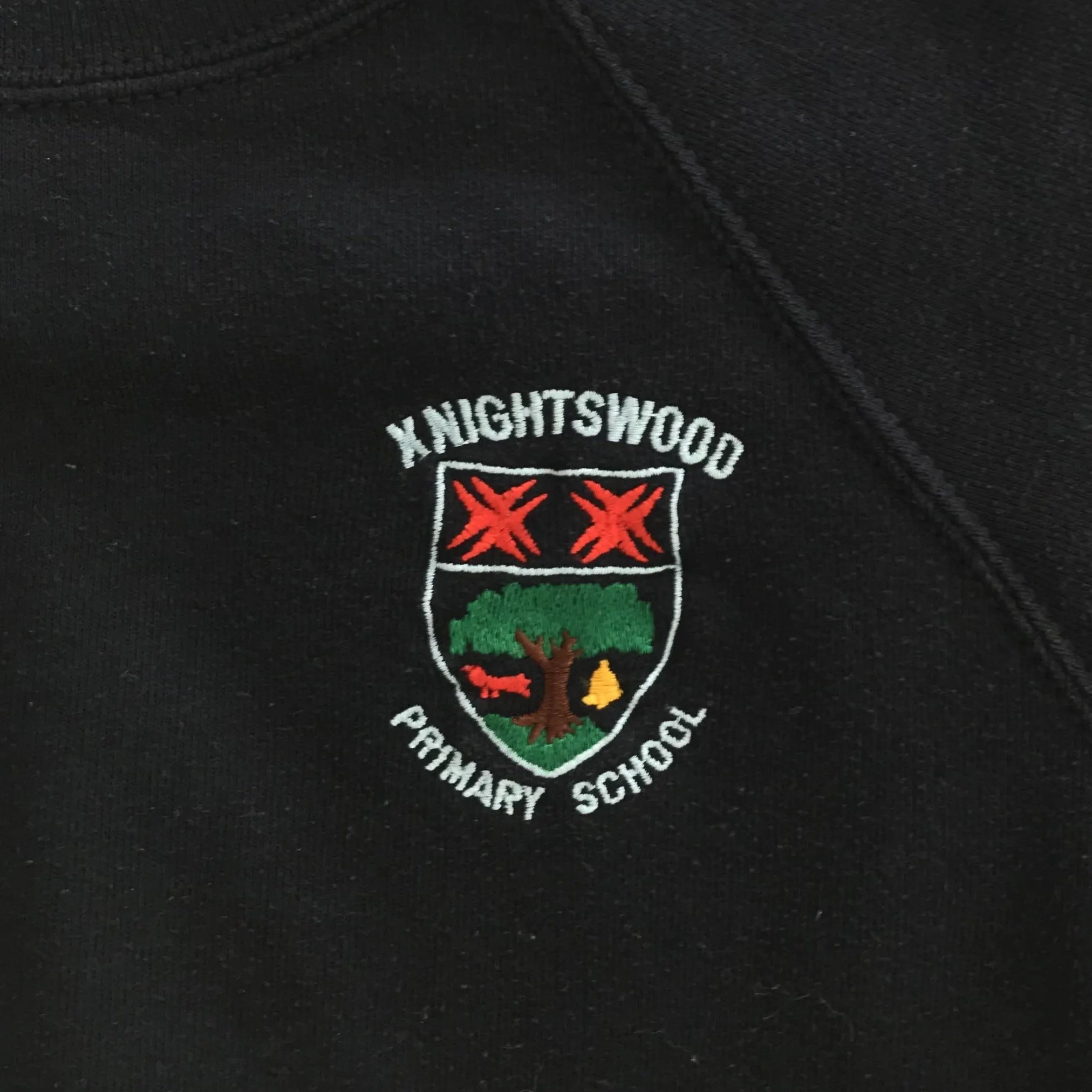 *Knightswood Primary navy crewneck sweatshirt