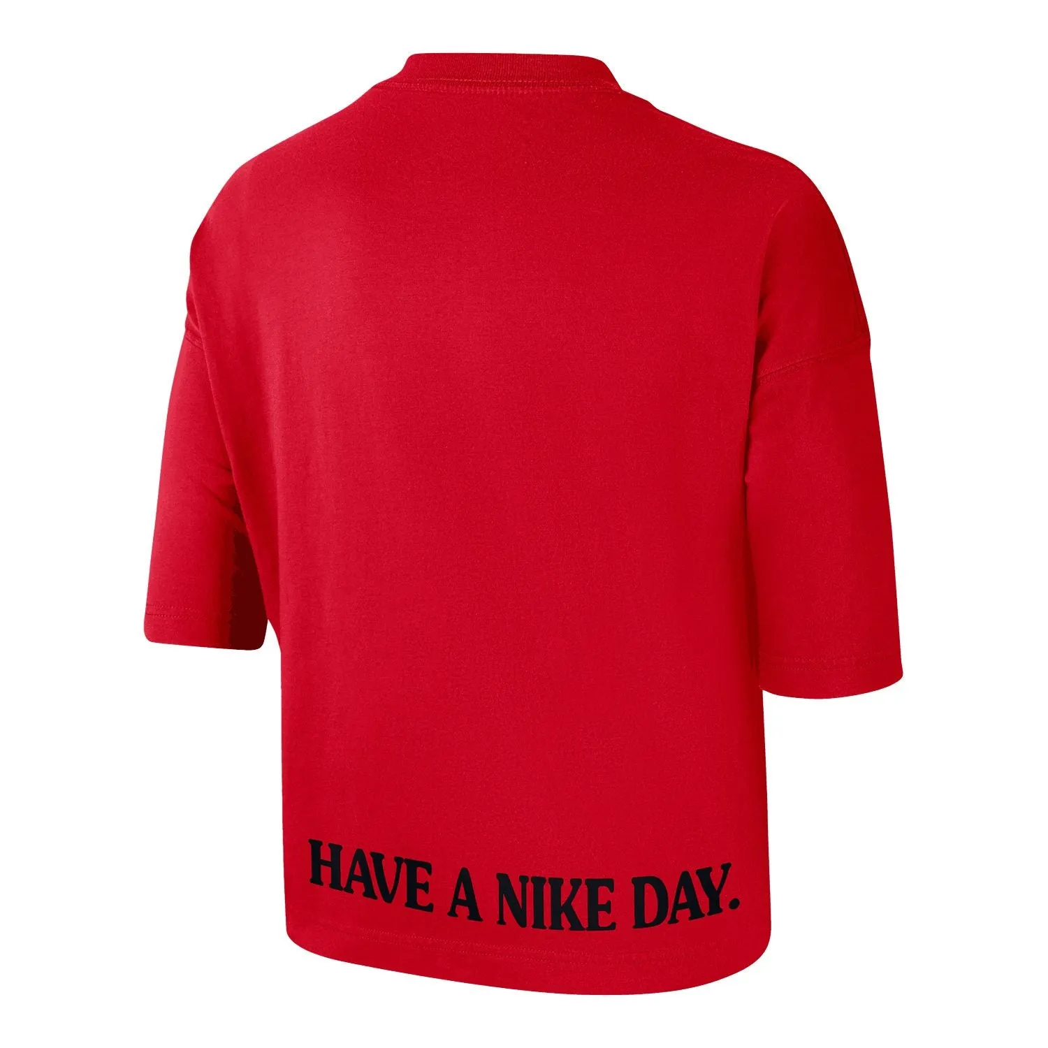 Ladies Ohio State Buckeyes Nike Boxy Crew T-Shirt
