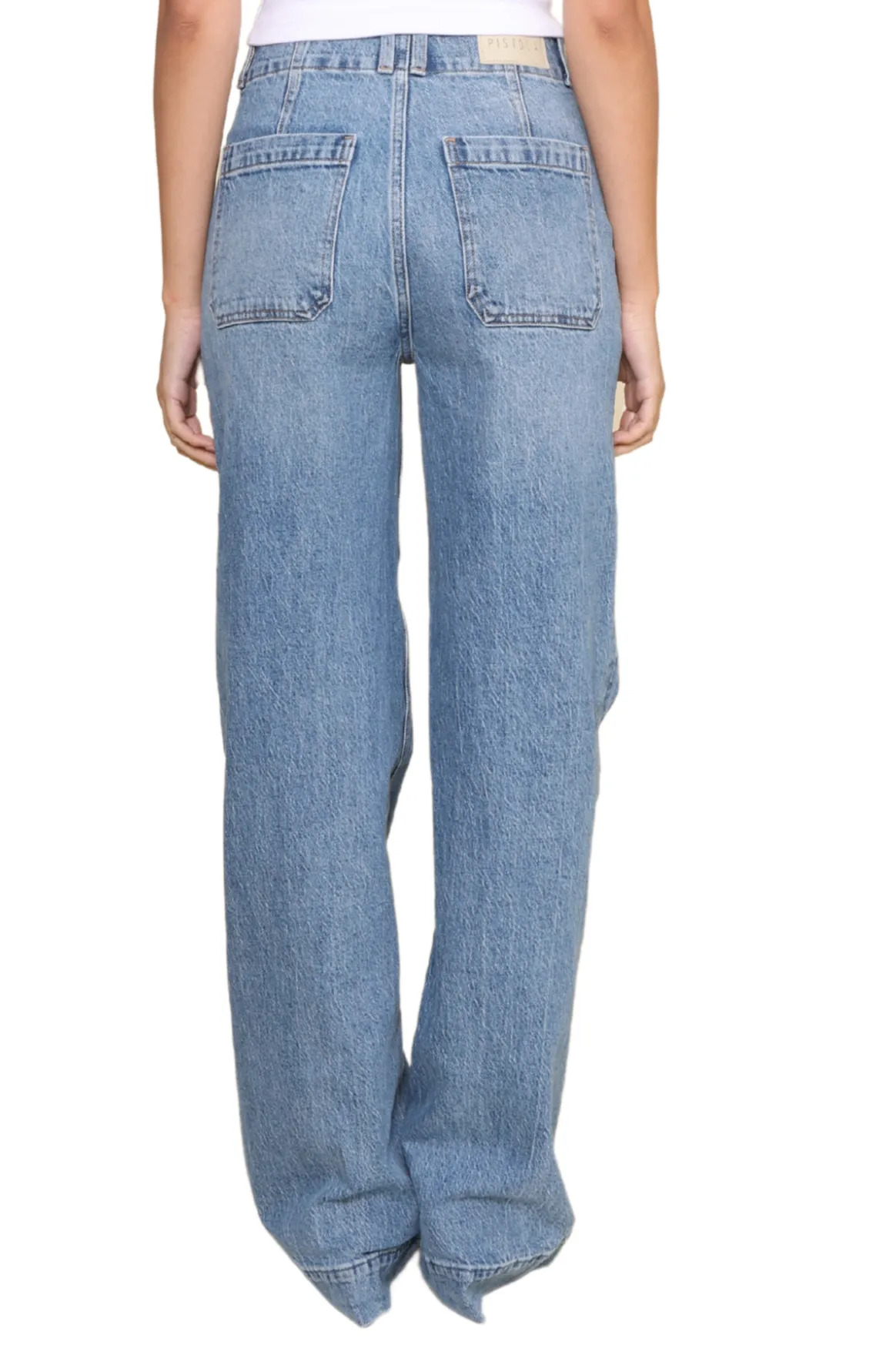 Lana Double Button Jeans