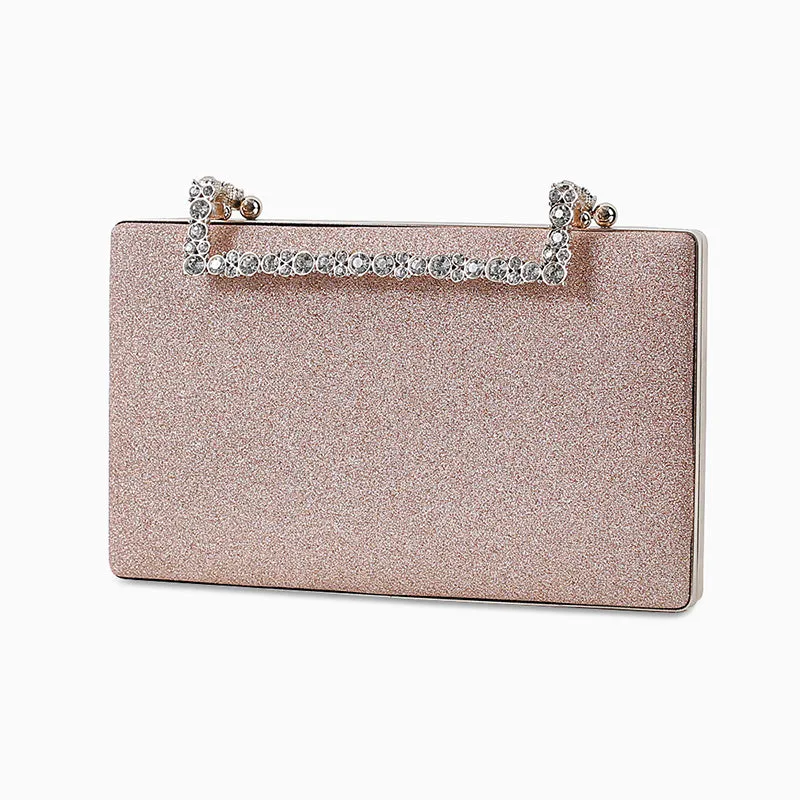 Lindsay Diamond Glitter Clutch Bag