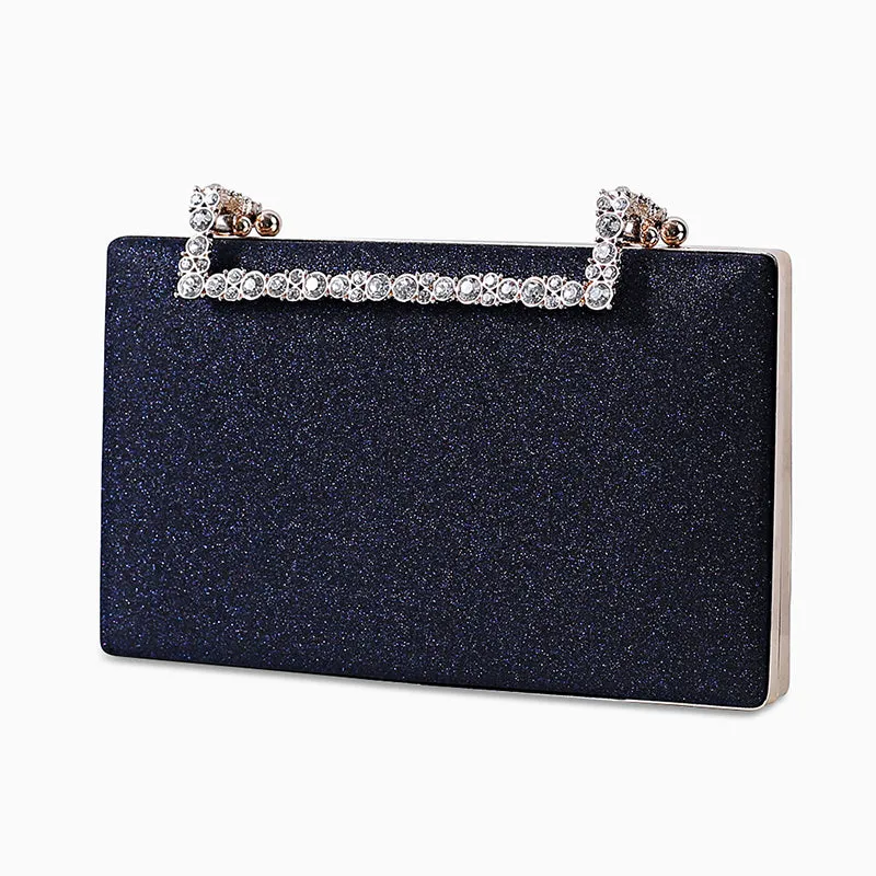 Lindsay Diamond Glitter Clutch Bag