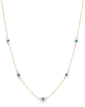 Mini Evil Eye Necklace