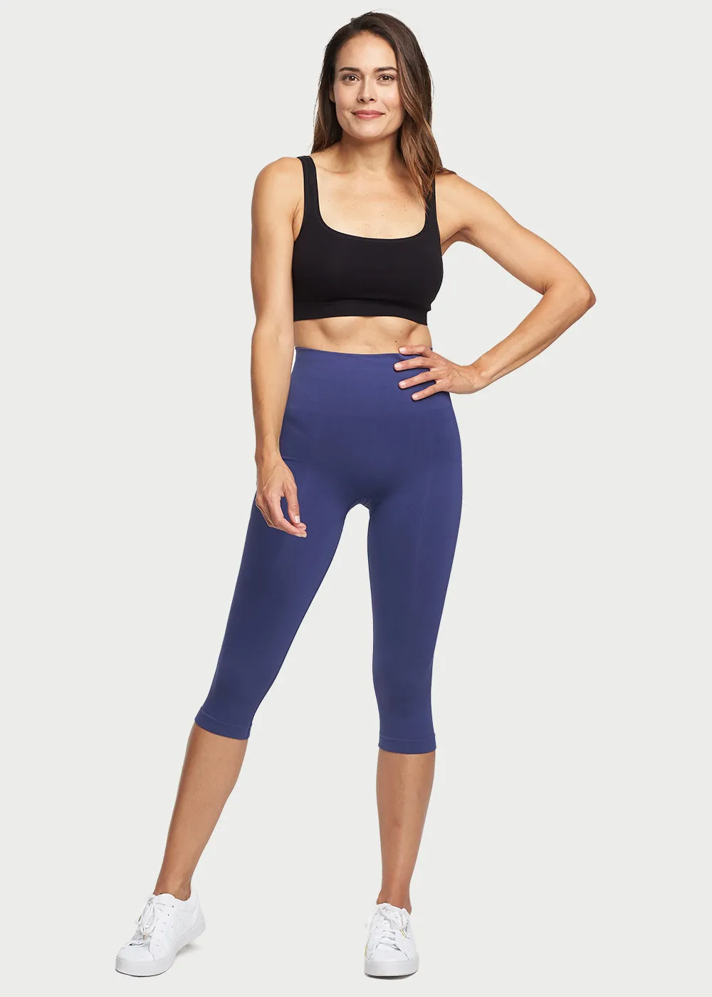 Morgan Seamless Cropped Capri Shaping Legging