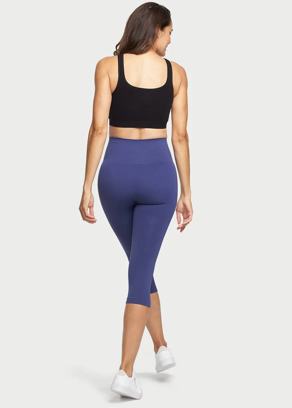 Morgan Seamless Cropped Capri Shaping Legging