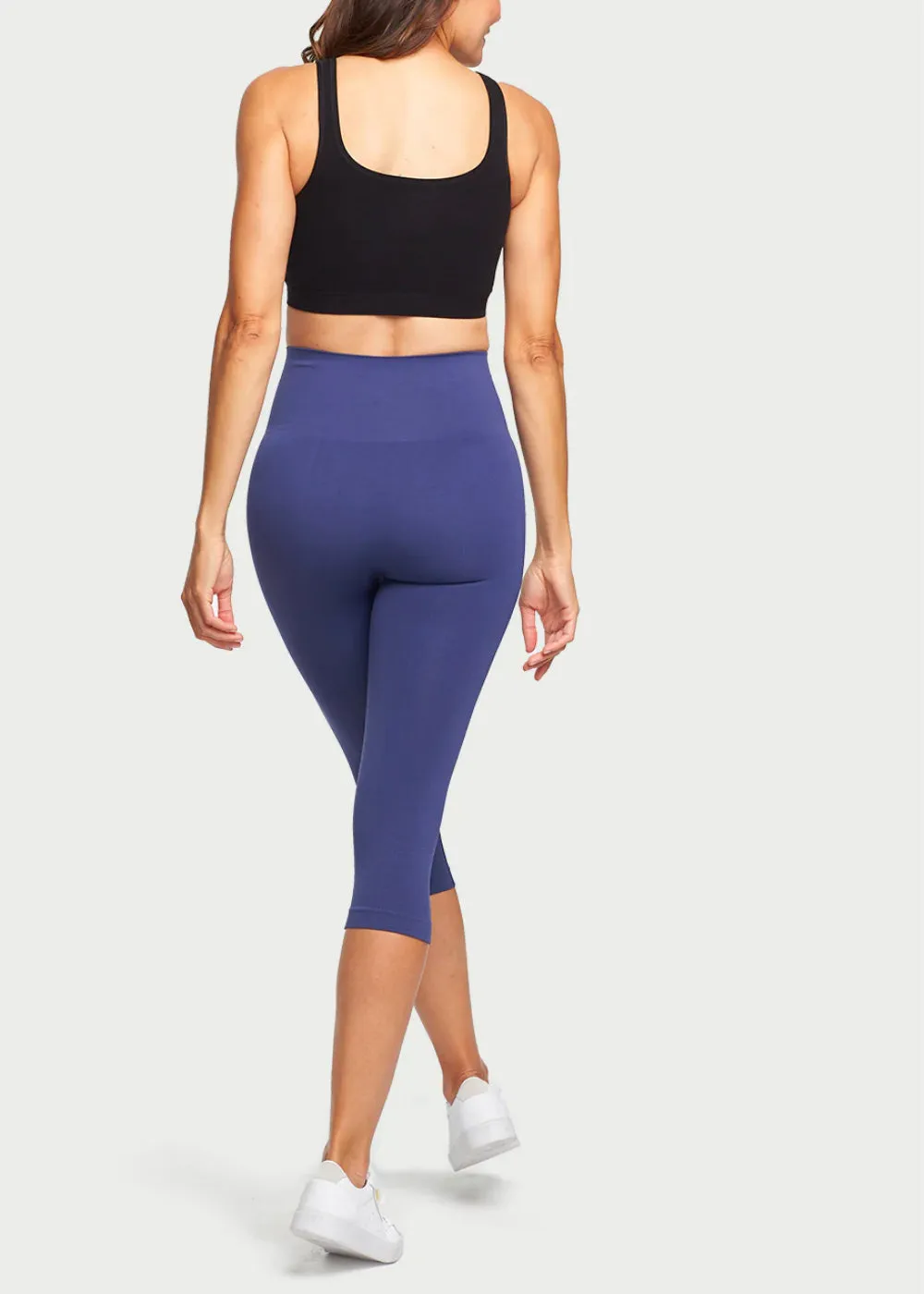 Morgan Seamless Cropped Capri Shaping Legging