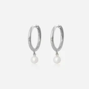 Pearl Mini Hoops
